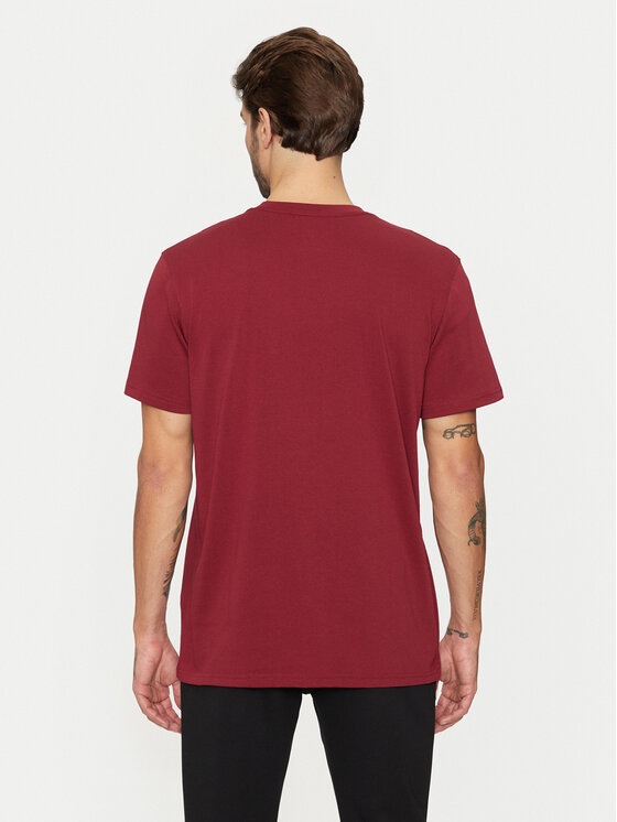 Under Armour Тишърт Ua M Logo Emb Heavyweight Ss 1373997 Бордо Loose ...