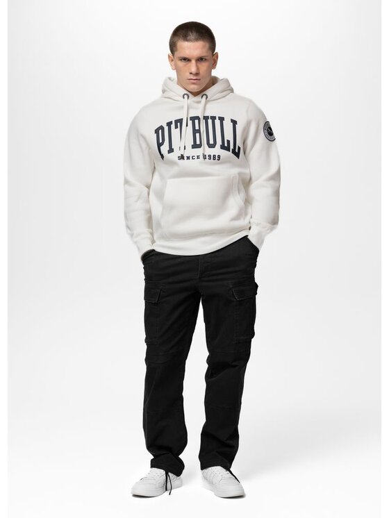 PITBULL PITBULL Bluza NORTON Biały Regular Fit