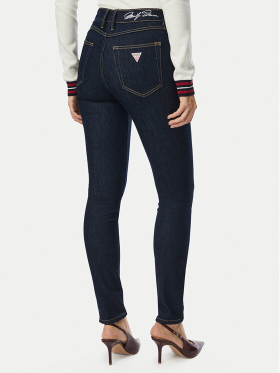 Guess Guess Дънки W6BAJS D2305 Тъмносин Skinny Fit