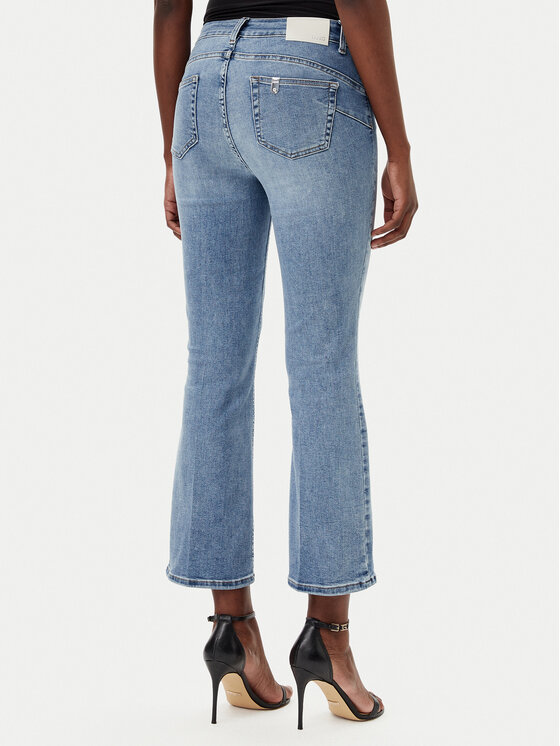 Liu Jo Liu Jo Traperice UA5040 D4615 Svijetloplava Bootcut Fit