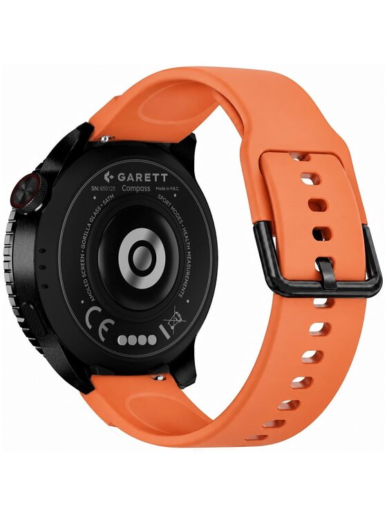 Garett Garett Zegarek 5904238487372-PAY-ORANGE Pomarańczowy