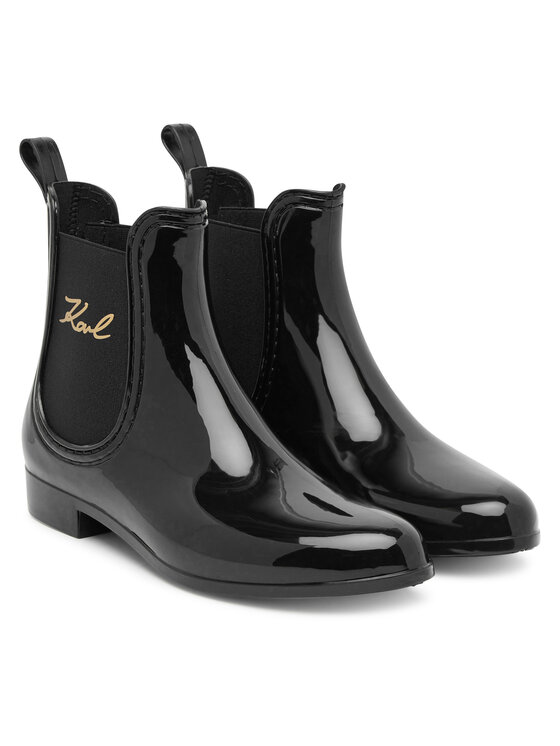 KARL LAGERFELD KARL LAGERFELD Kalosze Kalosh II KL94775 Czarny