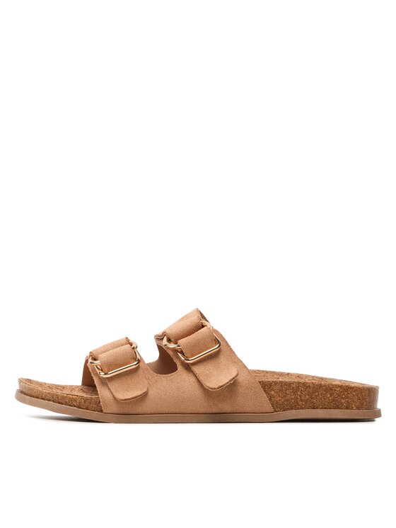 DeeZee DeeZee Klapki WS280601-01A Beżowy