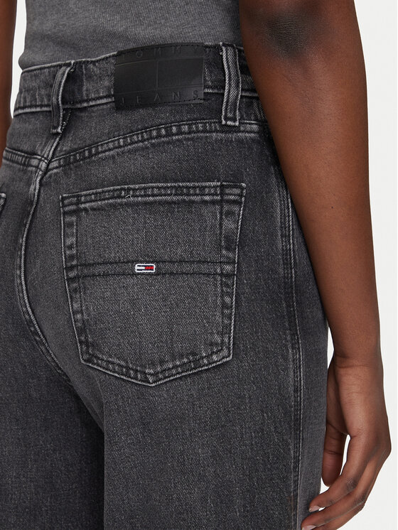 Tommy Jeans Tommy Jeans Jeansy Claire DW0DW20660 Szary Wide Leg