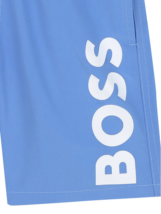 BOSS BOSS Pantaloni scurți pentru înot J51973 D Bleumarin Regular Fit