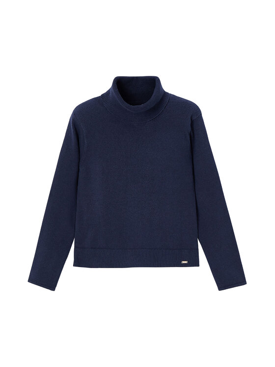 Mayoral Mayoral Rollkragenpullover 313 Dunkelblau Regular Fit