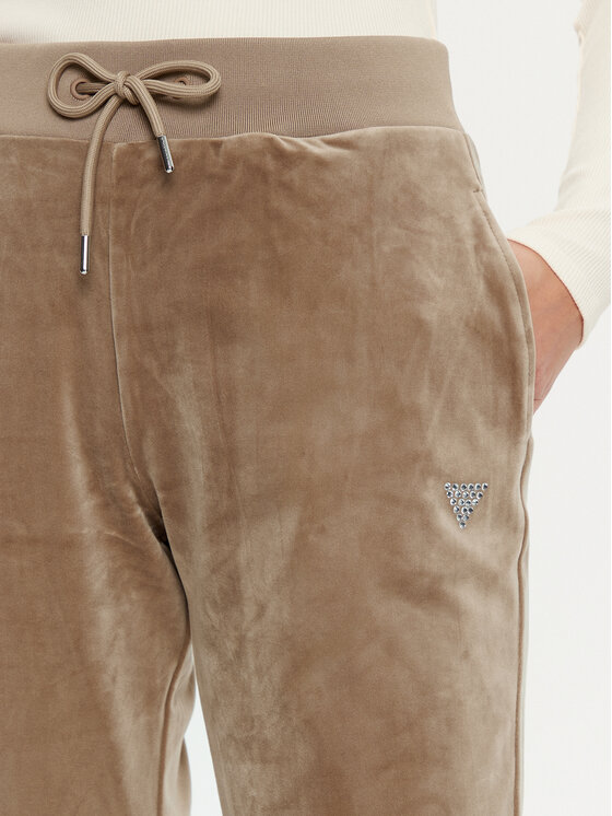 Guess Guess Pantaloni da tuta V3BB27 KBXI2 Marrone Regular Fit
