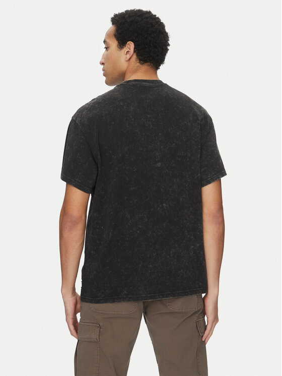 Puma Puma T-Shirt Dylan Exhibit 630475 Czarny Regular Fit