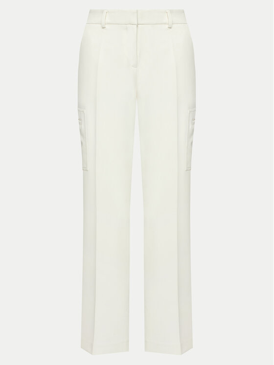 DKNY DKNY Hlače UB4PX263 Écru Regular Fit