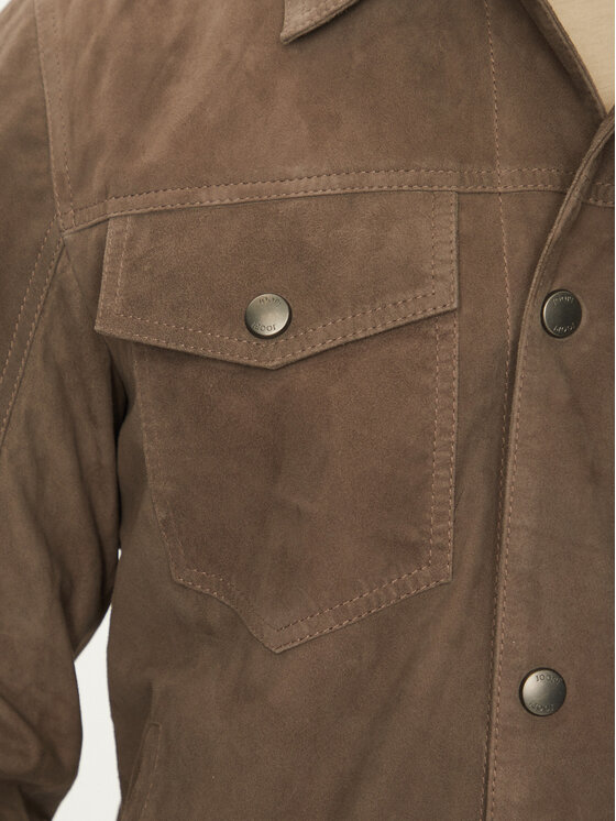 JOOP! Jeans JOOP! Jeans Lederjacke 15 Georg 80000766 Beige Regular Fit