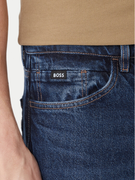 BOSS BOSS Jeansy C-Re.Maine 50556523 Granatowy Regular Fit