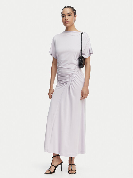 BOSS BOSS Vakarinė suknelė Ecaren 50557298 Šviesiai violetinė Slim Fit