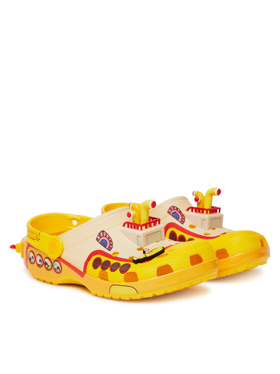 Crocs Crocs Чехли Beatles Ylw Sb Cls Clg 210893 Цветен