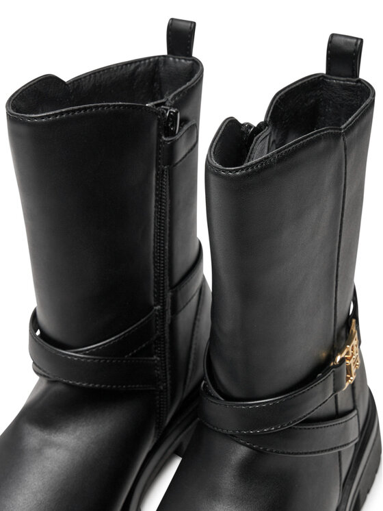Tommy Hilfiger Tommy Hilfiger Botki Boot T3A5-33574-1351 S Czarny