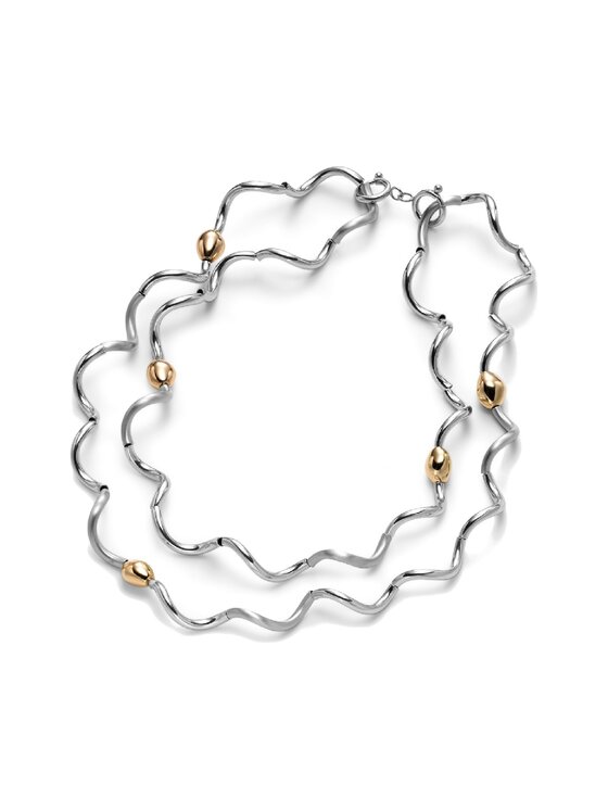 Breil Breil Collana FLOWING Argento