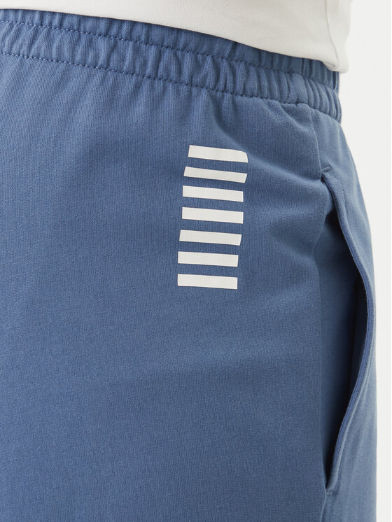 EA7 Emporio Armani EA7 Emporio Armani Pantaloni scurți sport 8NPS65 PJVRZ UB064 Albastru Regular Fit