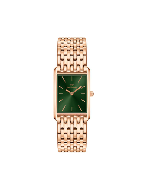 Ceas Daniel Wellington Bound 9-Link Emerald DW00100704 Auriu