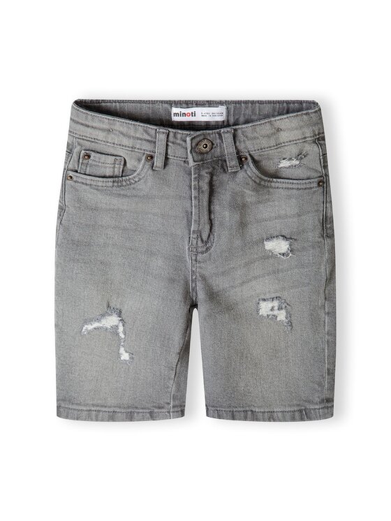 Jeansy, rozmiar 104/110, Szare, 17SHORT 73