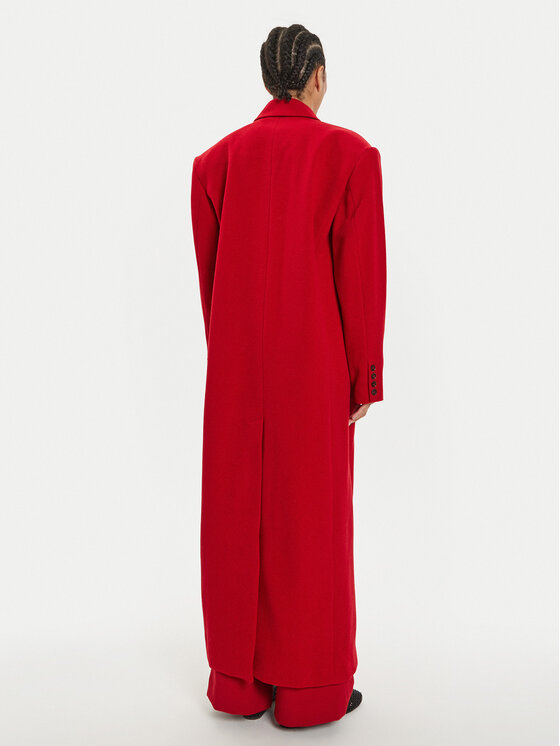 Herskind Herskind Wollmantel Drew 5381158 Rot Regular Fit