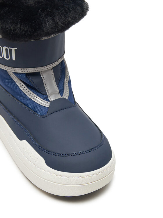 Moon Boot Moon Boot Śniegowce Junior Park Strap 80D3440030 Granatowy