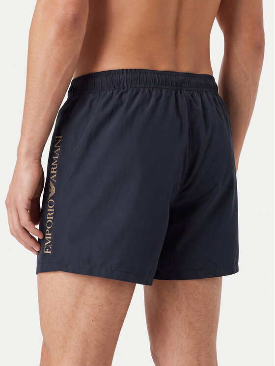 EA7 Emporio Armani EA7 Emporio Armani Plavecké šortky 7M002001 AF14497 MC004 Černá Regular Fit