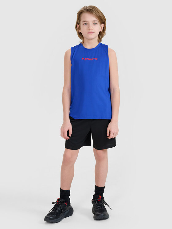 4F 4F Tank top GOOD ENERGY FLOW Niebieski Regular Fit