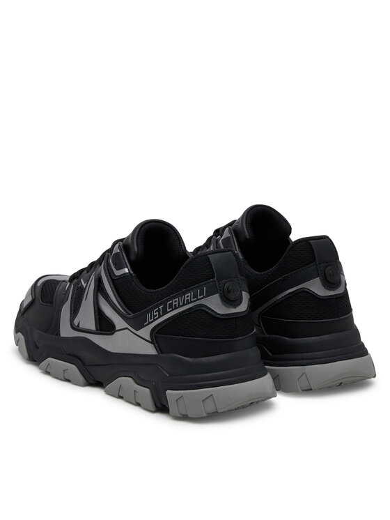 Just Cavalli Just Cavalli Sneakersy 78QA3SH6 ZSC49 Černá