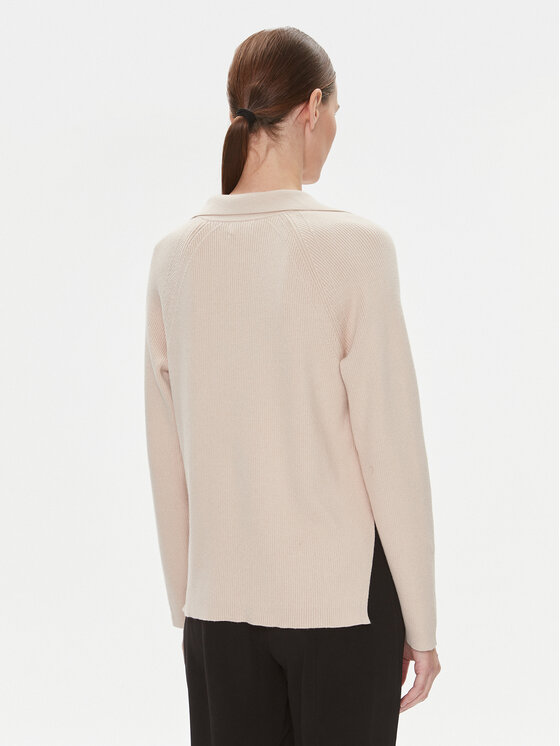 Calvin Klein Calvin Klein Kampsun Essential K20K206019 Beež Relaxed Fit