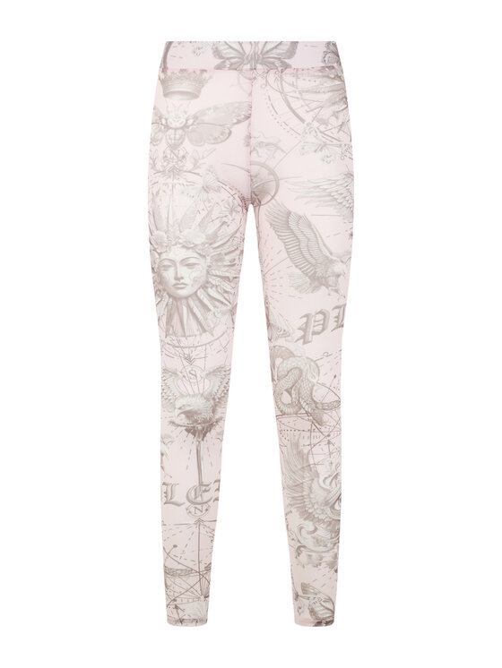 PHILIPP PLEIN PHILIPP PLEIN Legginsy 29893 Różowy