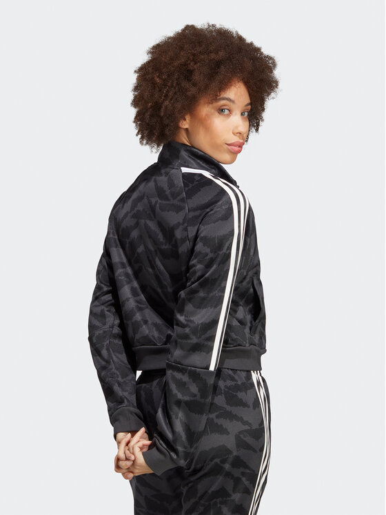 adidas adidas Sweatshirt Tiro Suit Up Lifestyle Track Top IC6649 Grau Loose Fit