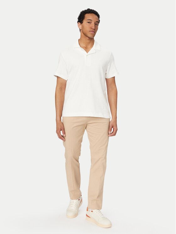 Lacoste Lacoste Tricou polo DH1969 Alb Regular Fit