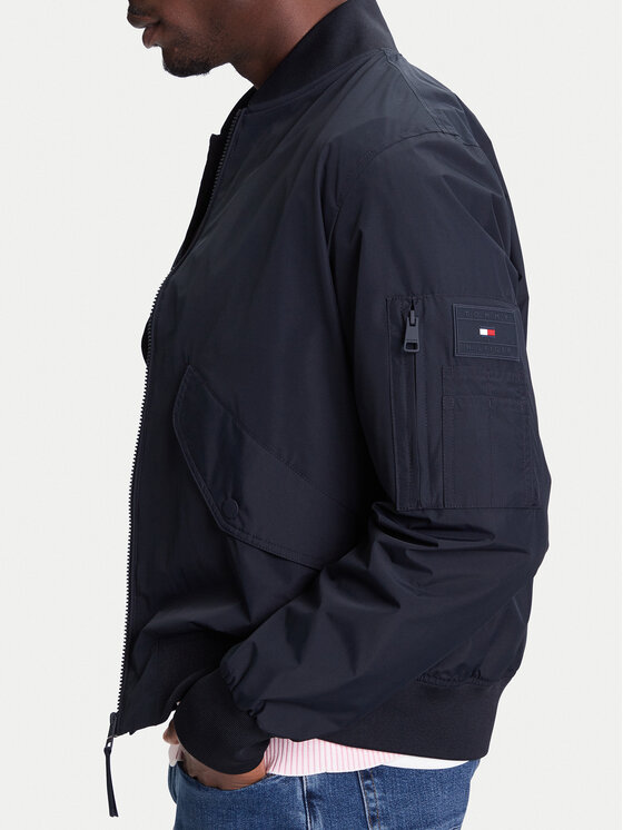 Tommy Hilfiger Tommy Hilfiger Яке бомбър MW0MW39629 Тъмносин Regular Fit