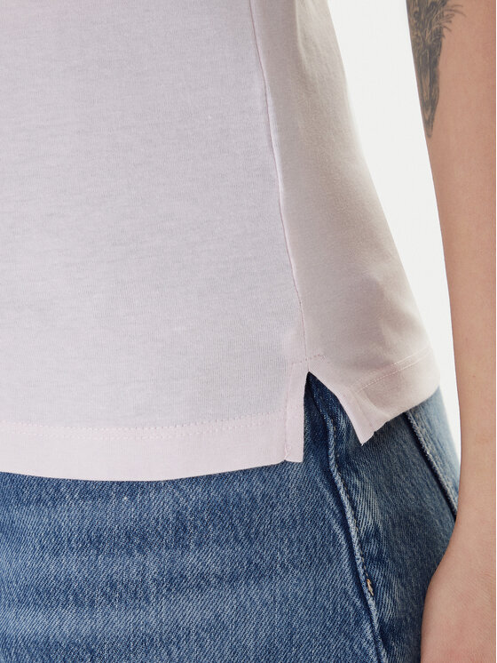 Guess Guess T-Shirt W1YI1B I3Z14 Różowy Regular Fit