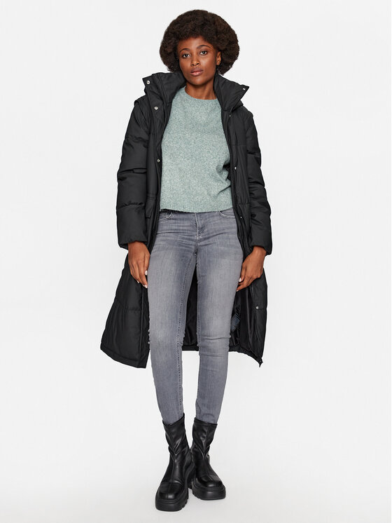 ONLY ONLY Зимно яке 15299137 Черен Relaxed Fit
