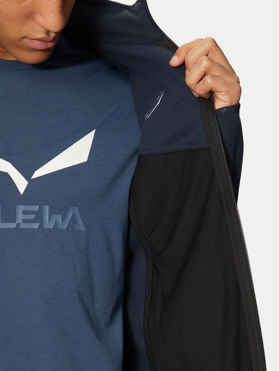 Salewa Salewa Fleecová mikina Paganella 27924 Tmavomodrá Regular Fit