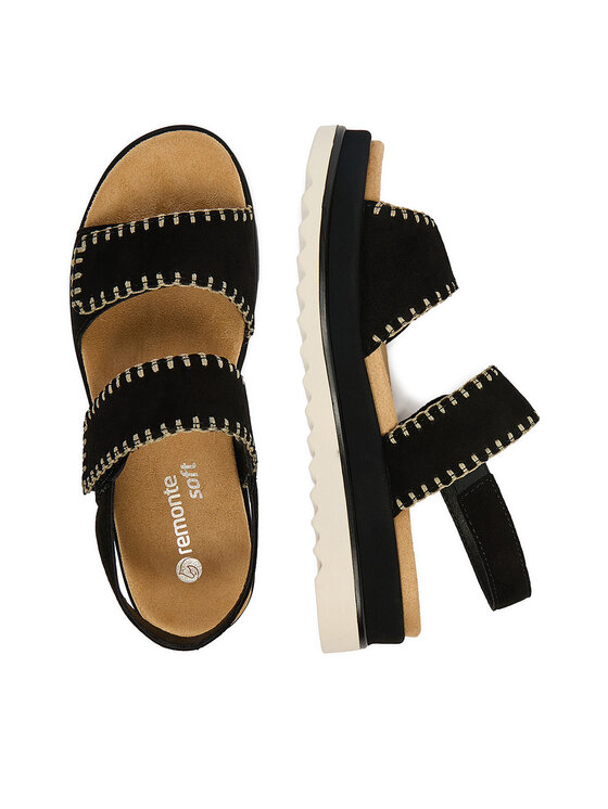 Remonte Remonte Sandalen CEO-D3P50-02 Schwarz