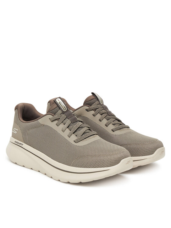 Skechers Skechers Sneakersy Go Walk Arch Fit N-Joy 217078 TPE Sivá
