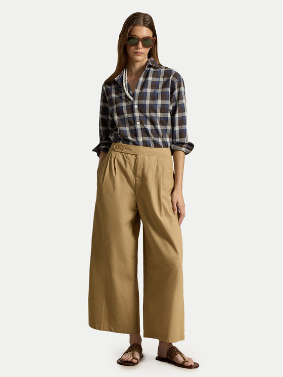 Polo Ralph Lauren Polo Ralph Lauren Srajca 211B36267001 Rjava Relaxed Fit