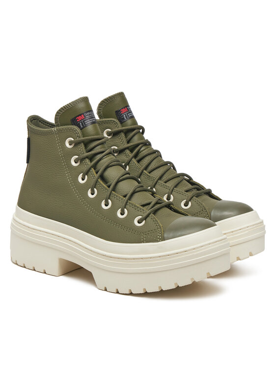 Converse Converse Scarpe da ginnastica Chuck Taylor All Star Lugged Heel Platform Waterproof A11163C 306 Verde