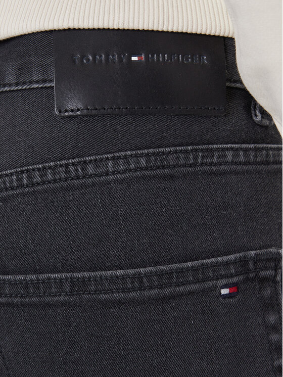 Tommy Hilfiger Tommy Hilfiger Τζιν Denton MW0MW39663 Μαύρο Straight Fit
