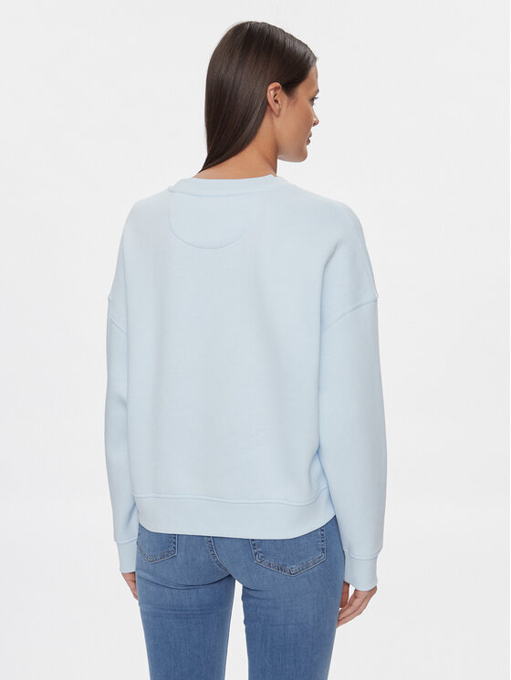 Guess Guess Bluza W4RQ11 K9Z21 Błękitny