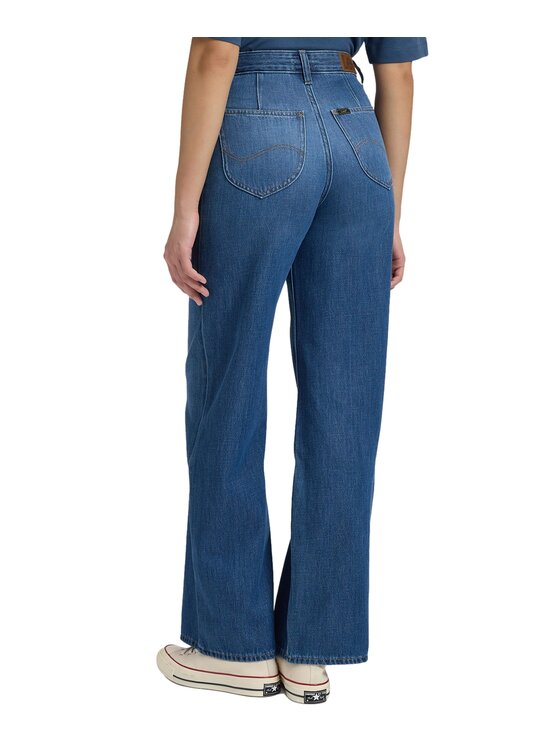Lee Lee Jeansy 112385900 Niebieski Bootcut Fit