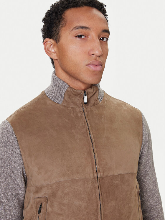 Paul&Shark Paul&Shark Преходно яке 15311218 Кафяв Regular Fit