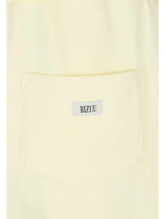 BIZUU BIZUU Spodnie dresowe TASPY Żółty Standard Fit