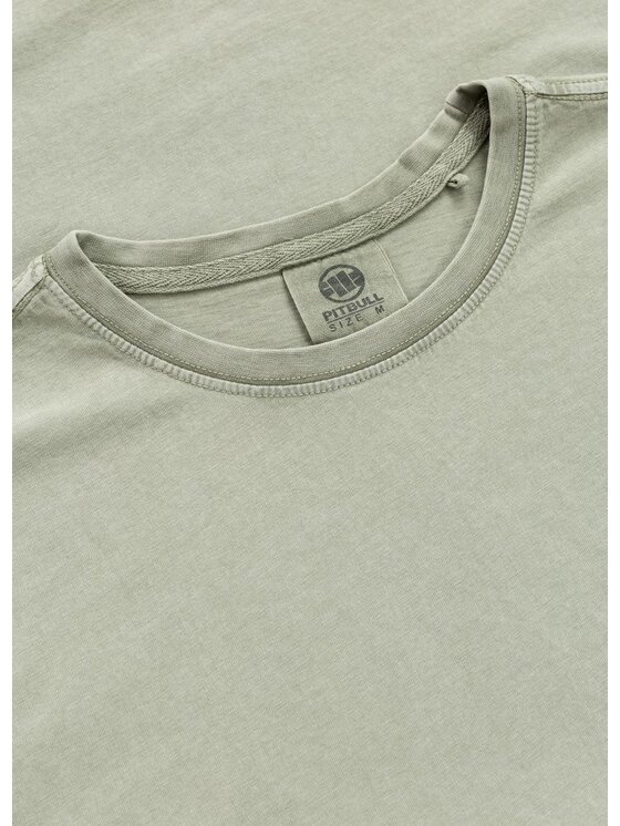 PITBULL PITBULL T-Shirt Denim Washed PLANET SURF Szary Regular Fit