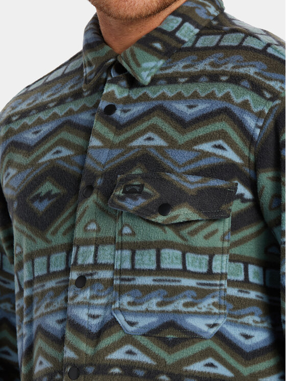 Billabong Billabong Преходно яке Furnace Flanell ABYFT00101 Цветен Regular Fit