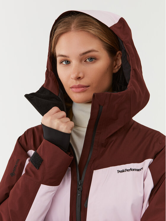 Peak Performance Peak Performance Kurtka narciarska Gravity G78250010 Bordowy Regular Fit