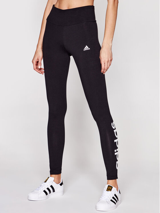 adidas Leggings Loungewear Essentials Logo GL0633 Crna Slim Fit