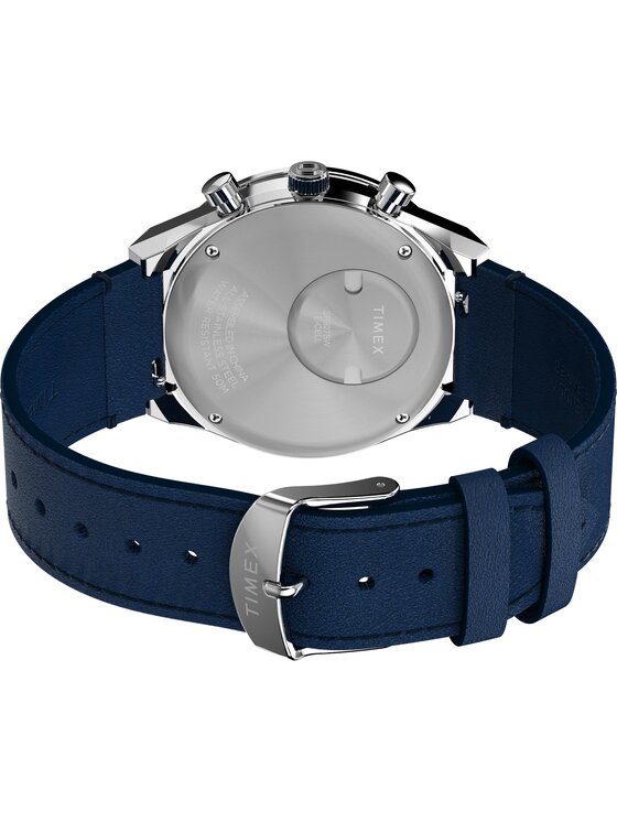 Timex Timex Zegarek TW2Y36100 Niebieski