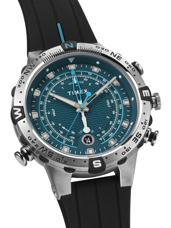 Timex Timex Ročna ura Expedition North Tide-Temp-Compass TW2W24200 Črna